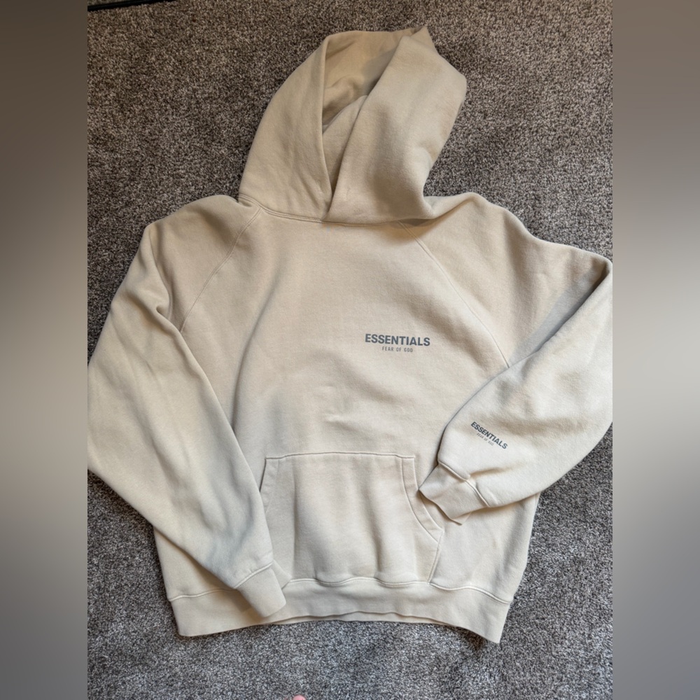Fear of God Essentials Light Beige Sweatshirt
